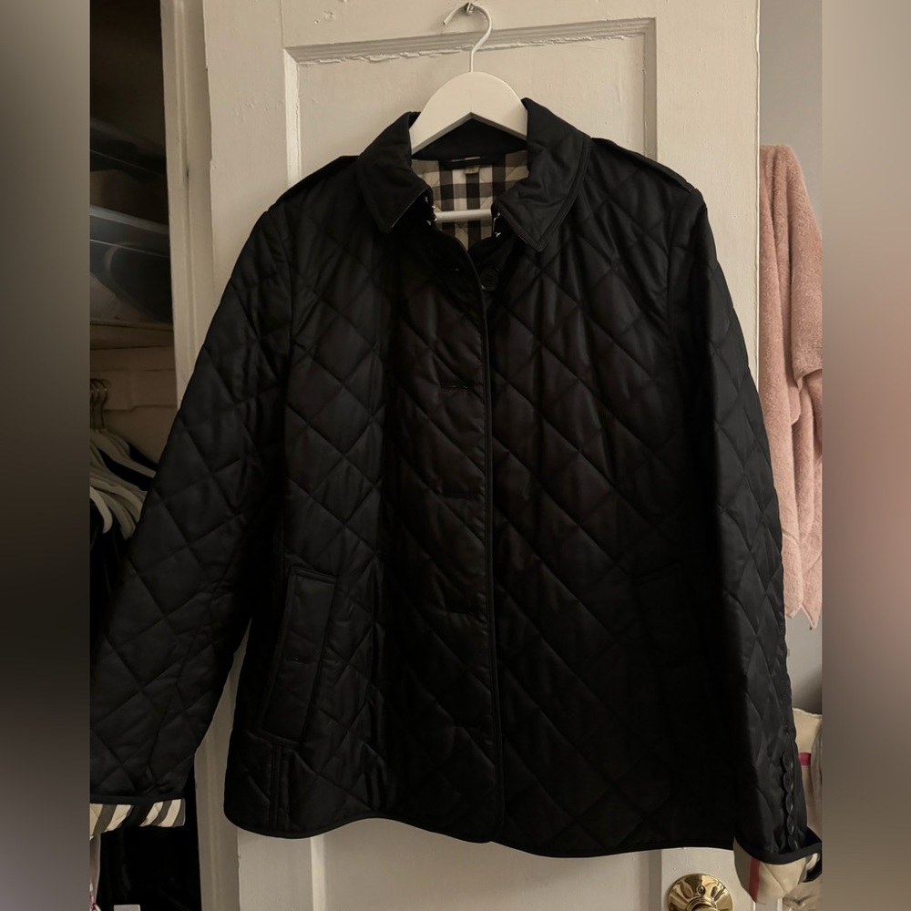 Burberry quilted jacket